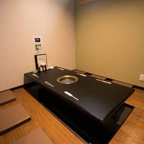 プライベートな個室席