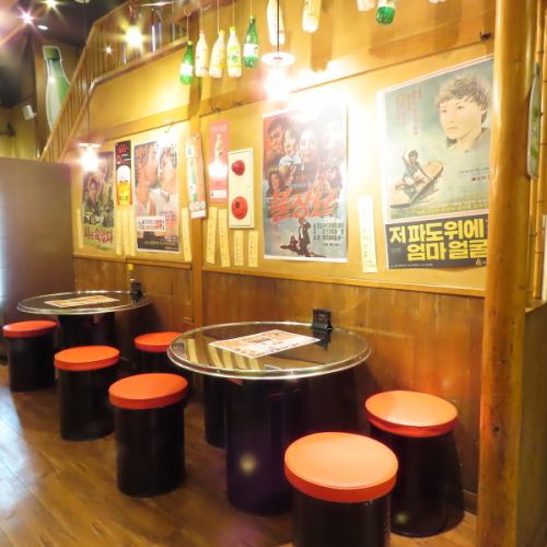 店内はまるで韓国現地！