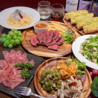 【NORANEKOコース】4500円 2h飲み放題 生ビール付き！