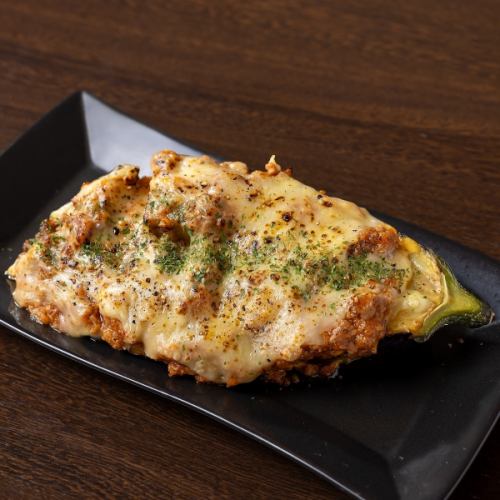 米ナスのミートチーズ焼き