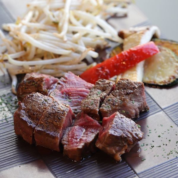 Ehime Akane Wagyu Steak (100g) [Lunch Set]