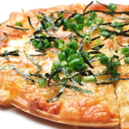 「釜揚げしらすの和風ピザ」