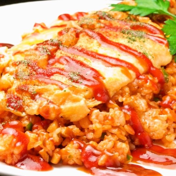 【◆不動の人気!◆】とろけるチーズのオムライス
