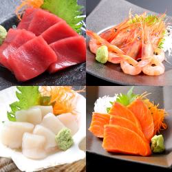 Various sashimi