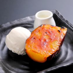 Sweet potato brulee