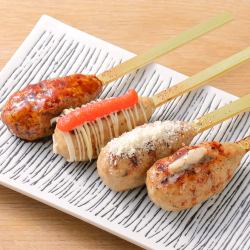 <Tsukune skewer> Price for one skewer