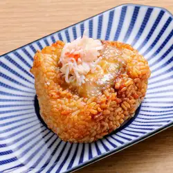 カニ味噌チーズ焼きおにぎり
