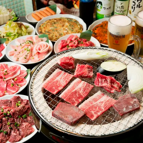 自助餐包含 27 道菜和饮料，时长 60 分钟，起价 3,850 日元（含税）。