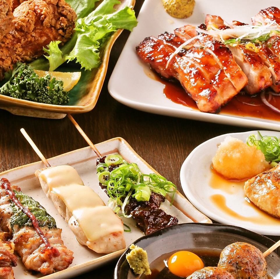 一品料理からコース料理までバラエティーに富んだメニューが盛り沢山！飲み放題あり。