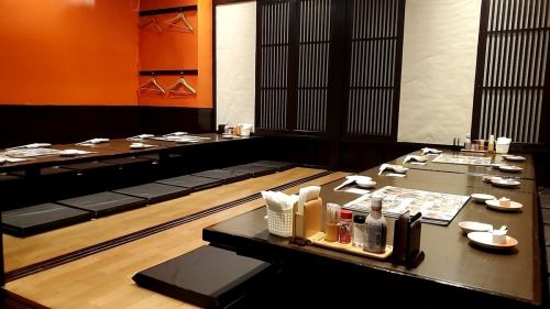 Private room / tatami room / table seats available