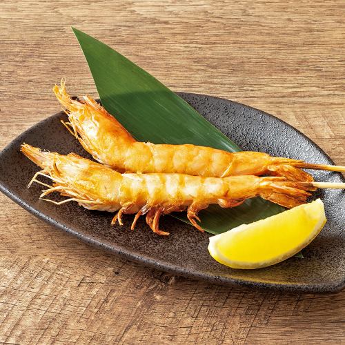 白姫えびの塩焼き