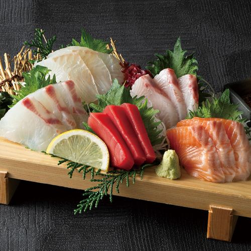 책 참치들이 생선회 5점 모듬