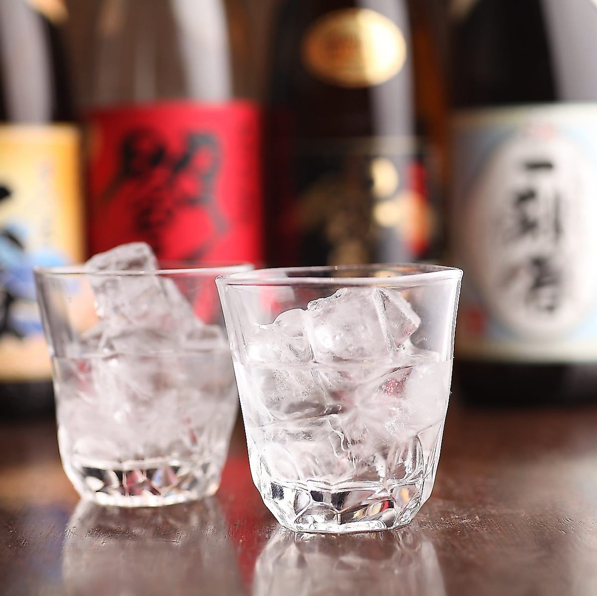 Carefully selected shochu, plum wine, and cocktails are also available! Popular with women ♪