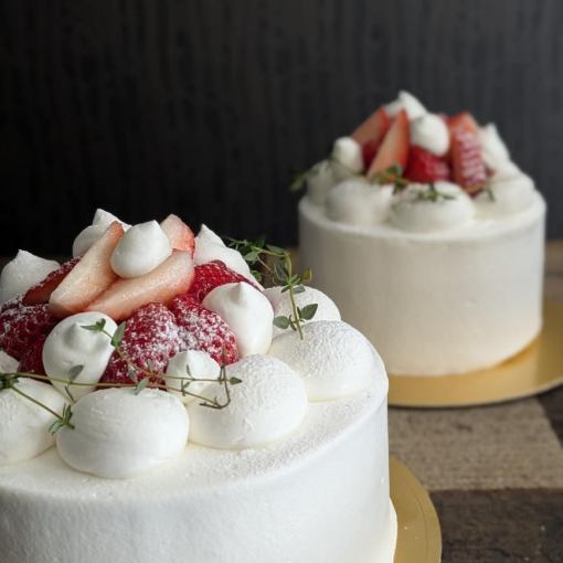 ☆テイクアウト☆ホールケーキご予約コース3600円～