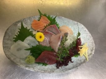 Sashimi platter for one person