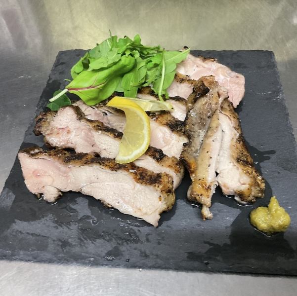 鳥モモ炭火焼き
