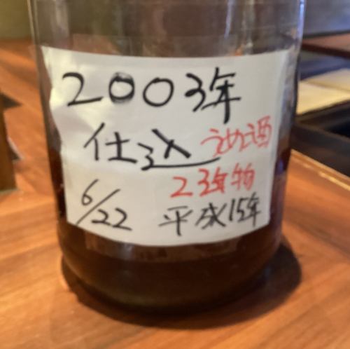 自家製梅酒