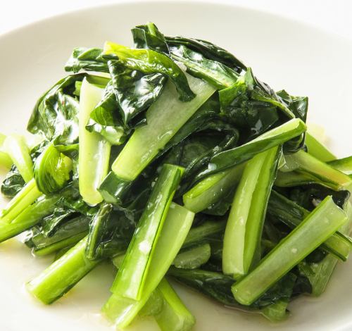 青菜炒め