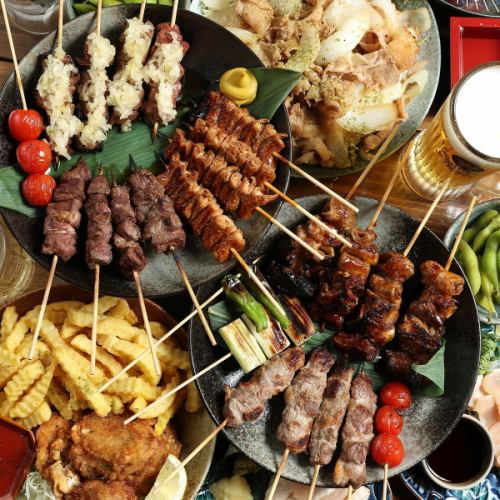 厳選素材と鮮度が自慢！やきとんの魅力にハマる人急上昇