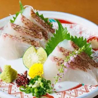茶鯛のお刺身