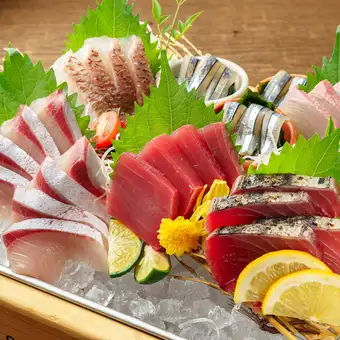 【チキン野郎名物！】絶品 お刺身盛り合わせ