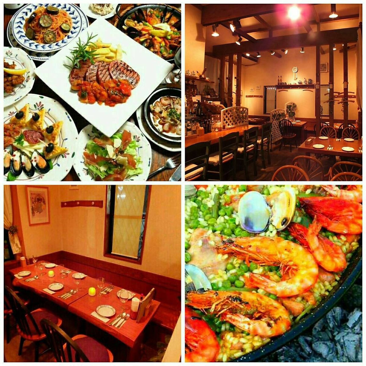 A single-family restaurant that is just right for 20 to 30 people ♪