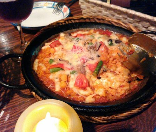 ★There are 5 types of paella.The most popular item is "Paella with plenty of cheese." All paella items are now 30% off! Perfect for a date♪
