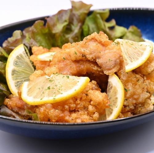 吉田名物！からあげのレモン和え