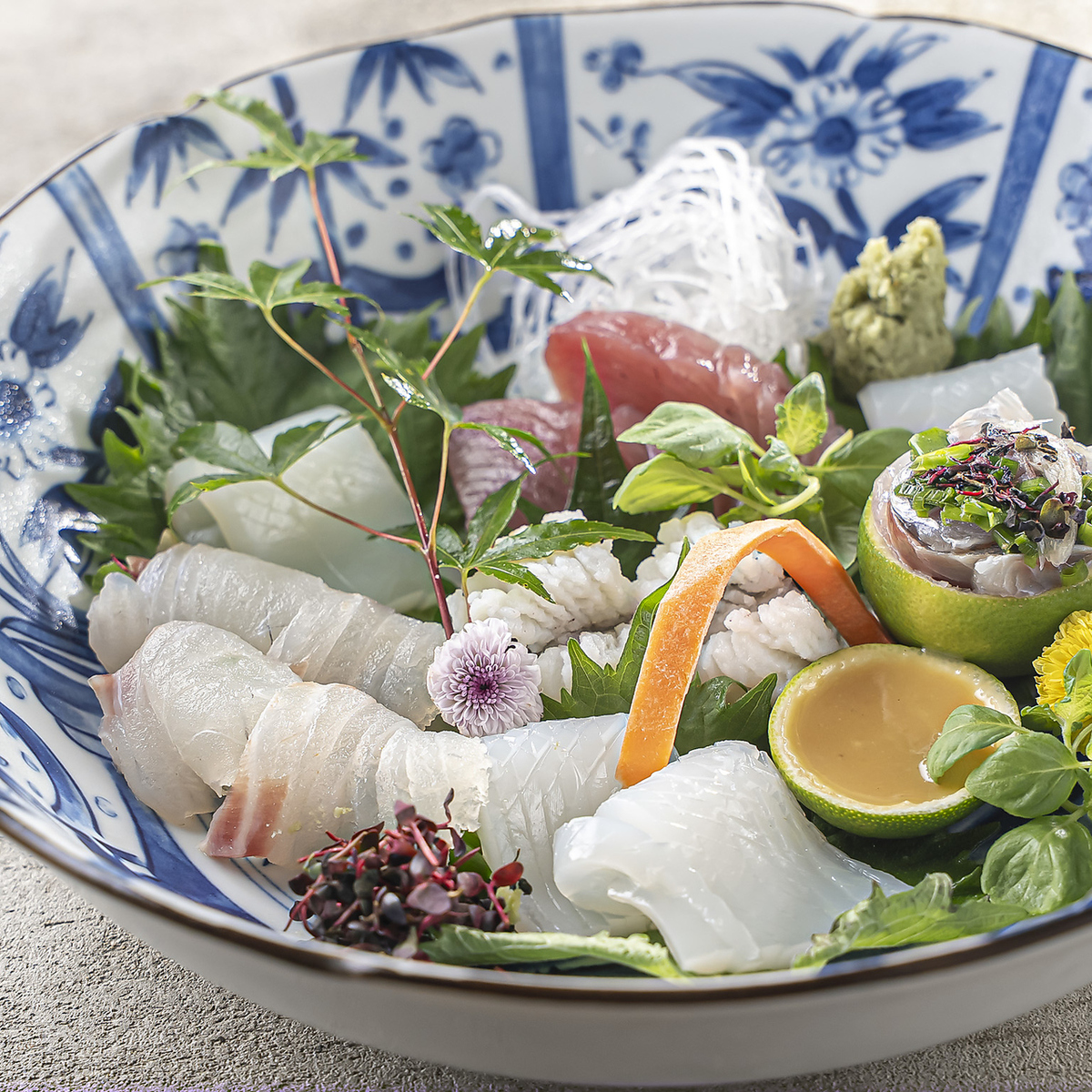 魚屋直送の新鮮魚介★刺身盛り合わせ2人前1430円(税込)~