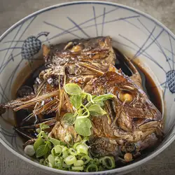 名物!!魚のあら炊き