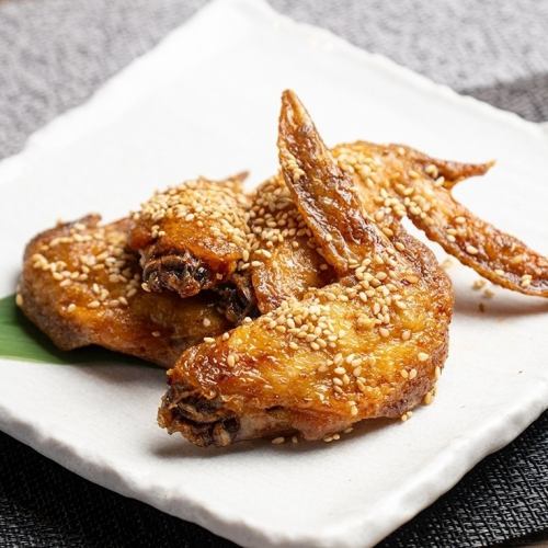 Grilled Mikawa chicken wings (3 pieces)