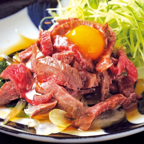 米沢牛 炙りユッケ