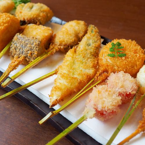 串揚げ食べ放題で大満足のひと時を