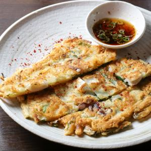Seafood pancake