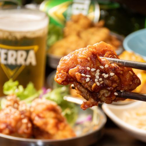 Crispy! Crunchy! Be sure to try the addictive Jangara chicken.