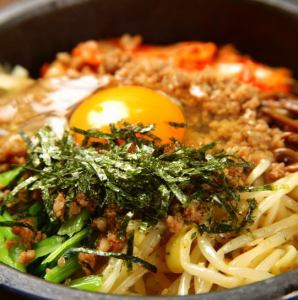 [Rice dish] Stone-grilled bibimbap