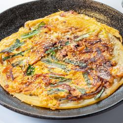 Seafood pancake
