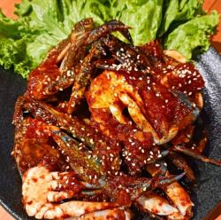 Seasonal only! Fisherman's quenched Hokkaido blue crab yangnyeomgejang is now available in larger quantities!