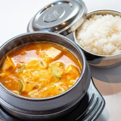 Doenjang jjigae lunch set