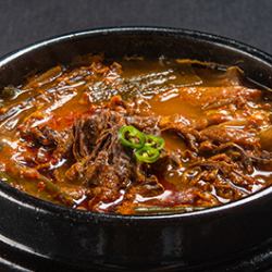 Yukgaejang soup lunch set