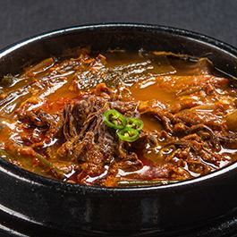 Yukgaejang soup lunch set