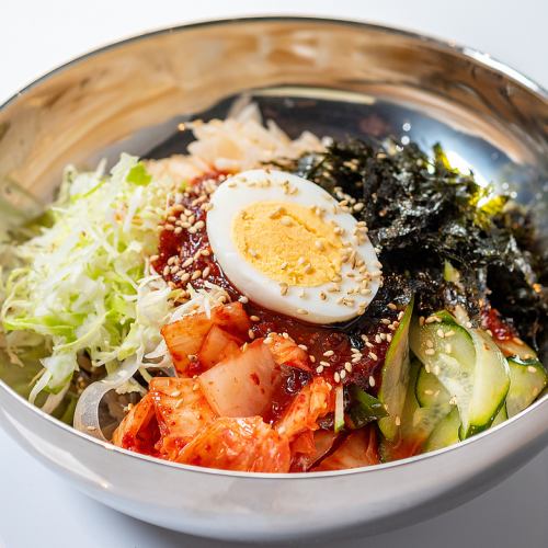 Korean bibim cold noodles