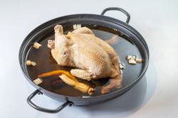Samgyetang half lunch set