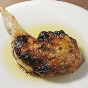 Spicy grilled Daisen chicken thigh