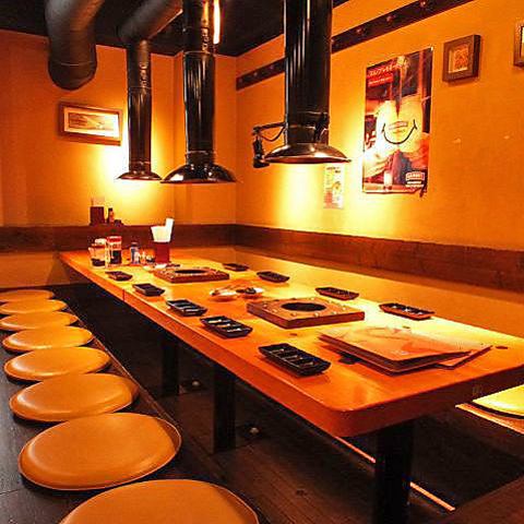The store is spacious, bright and clean.We can accommodate a wide range of occasions, from couples to medium-sized and large-scale banquets.[Ikebukuro Yakiniku all-you-can-eat banquet year-end party welcome and farewell party new year party]