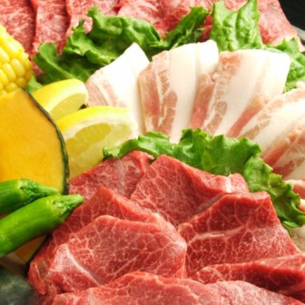 All-you-can-eat and drink 120 minutes★All-you-can-eat domestic beef yakiniku 108 items Premium all-you-can-drink 55 types 5918 yen