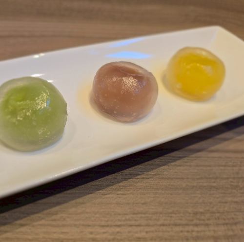 玉水晶3種盛り