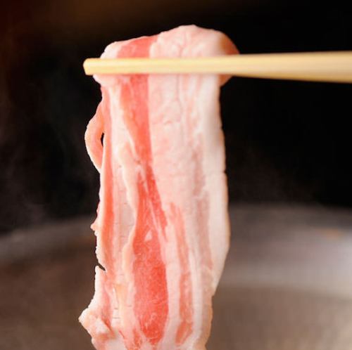 豊後豚の出汁しゃぶしゃぶ 1人前