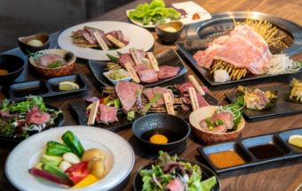 【オリーブ牛盛合せ5種】松コース！！“最高等級A5”のオリーブ牛が愉しめる7,700円コース