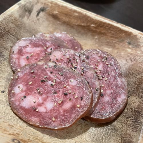 Smoked soft salami (6 slices)